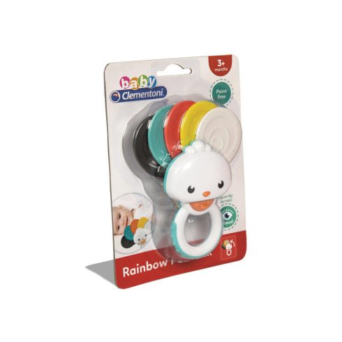 Baby Clementoni Színes Pávás Csörgõ És Rágóka