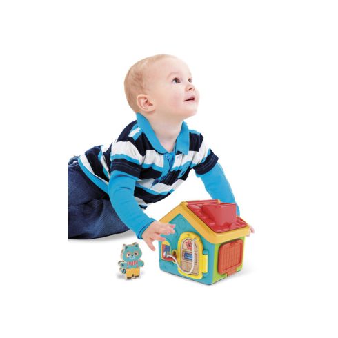 Baby Clementoni Montessori - Kulcsos Házikó Babafoglalkoztató