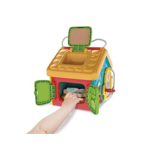 Baby Clementoni Montessori - Kulcsos Házikó Babafoglalkoztató