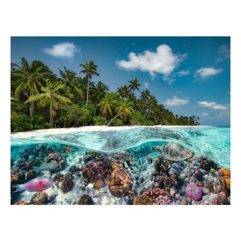 Ravensburger Puzzle 2000 db - Merülj a Maldív-szigeteken